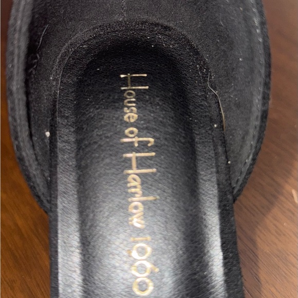 House of Harlow 1960 Black and Tan Platform Shoes - Picture 9 of 11